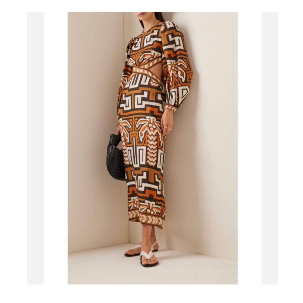 johanna ortiz Luz De Atardecer Ankle Dress